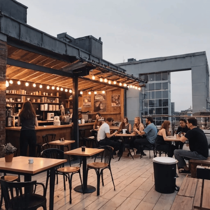 Quán cà phê trên sân thượng (Rooftop Coffee)