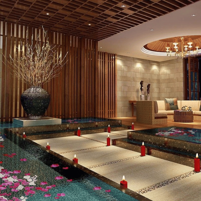 Spa thiết kế theo phong cách Đông Dương sở hữu sự kết hợp hài hòa giữa kiến trúc Pháp và Á Đông