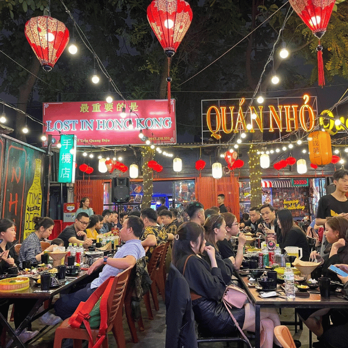 Đặc điểm của quán nhậu sân vườn