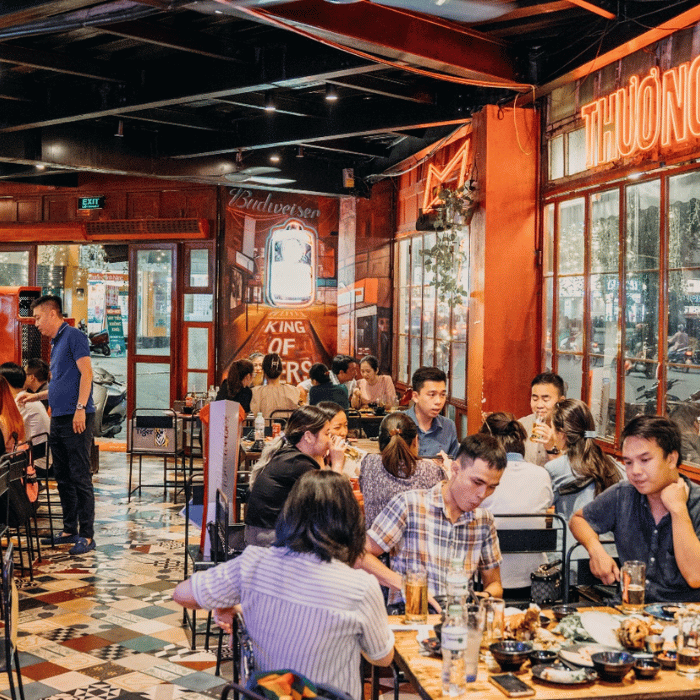 Thiết kế quán nhậu bình dân Đà Nẵng